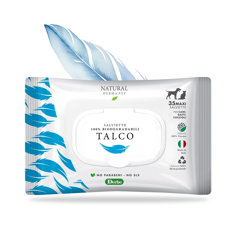 SALVIETTE CANI E GATTI - TALCO