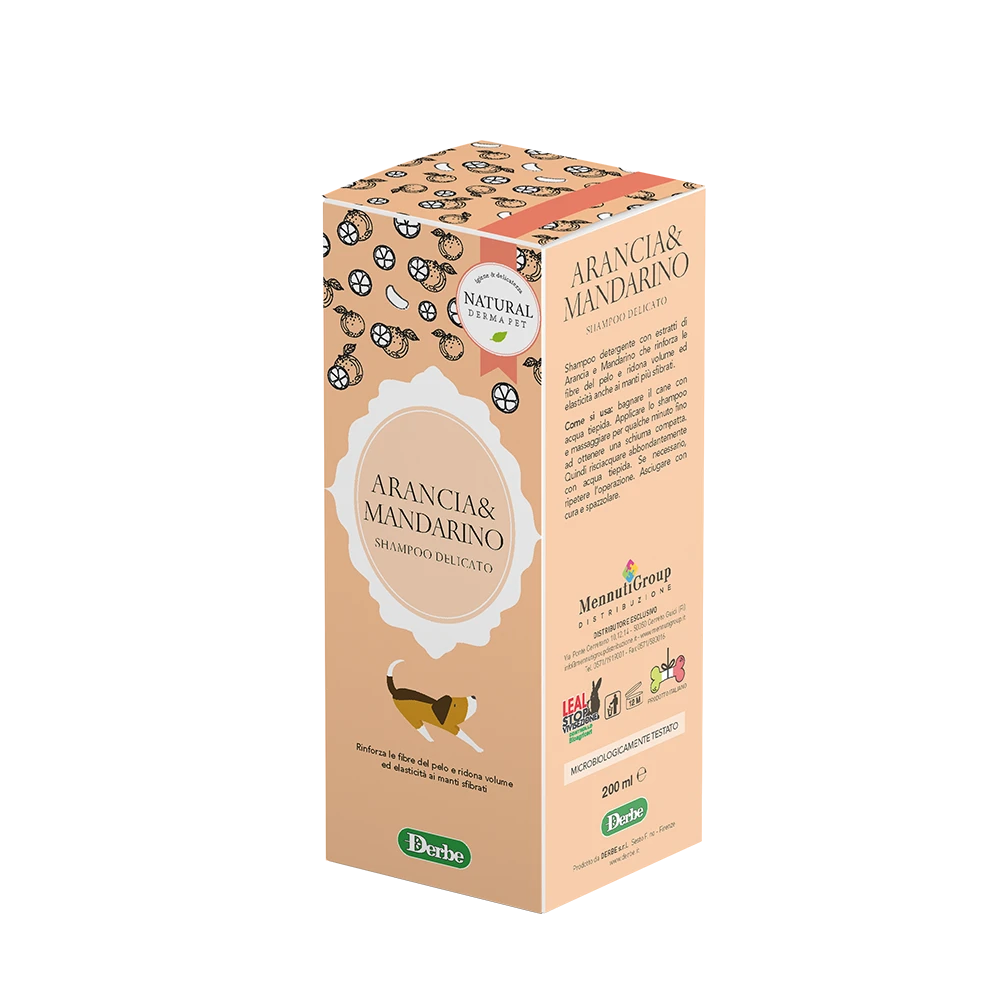 SHAMPOO ALLA FRUTTA - ARANCIA E MANDARINO