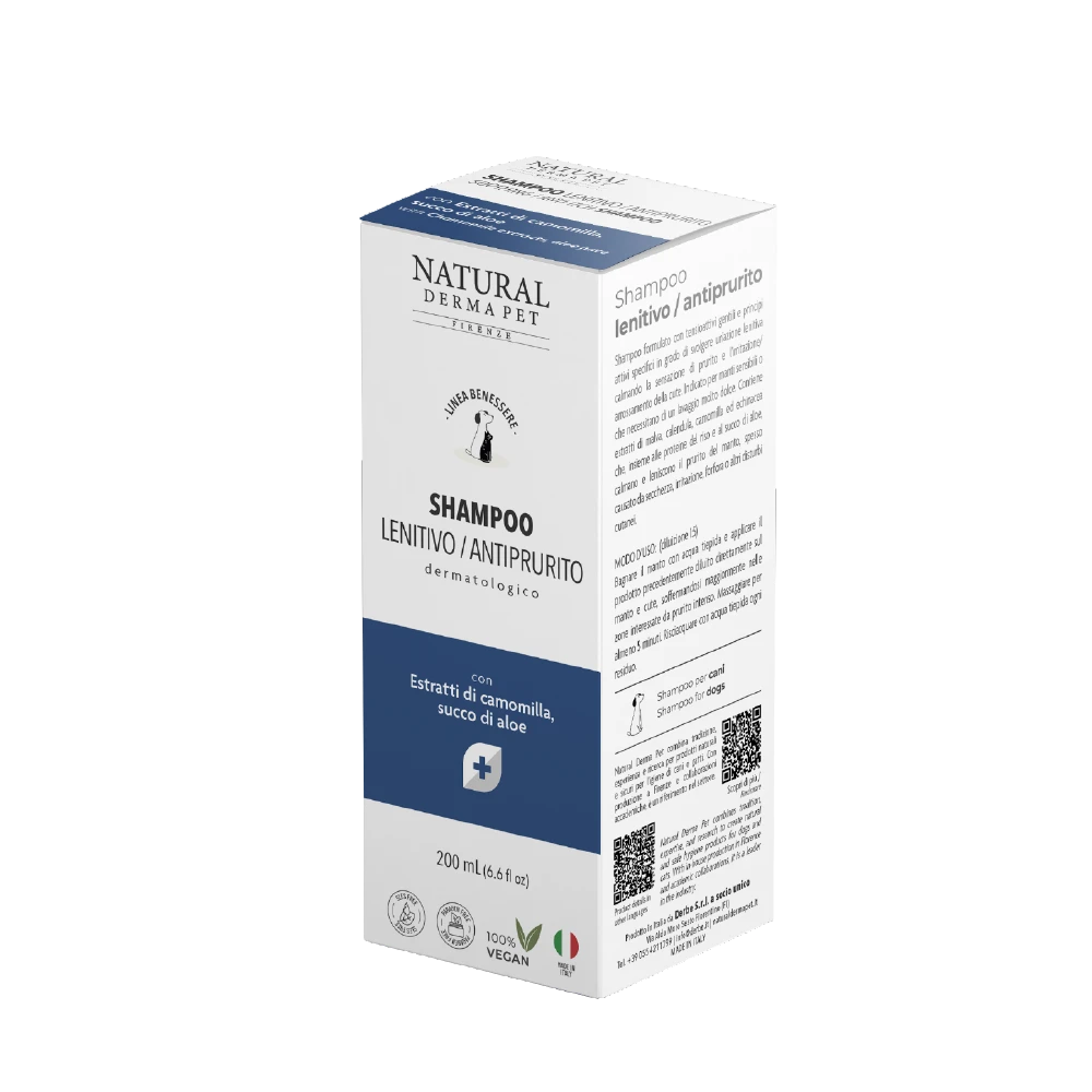 SHAMPOO DERMATOLOGICO LENITIVO ANTIPRURITO
